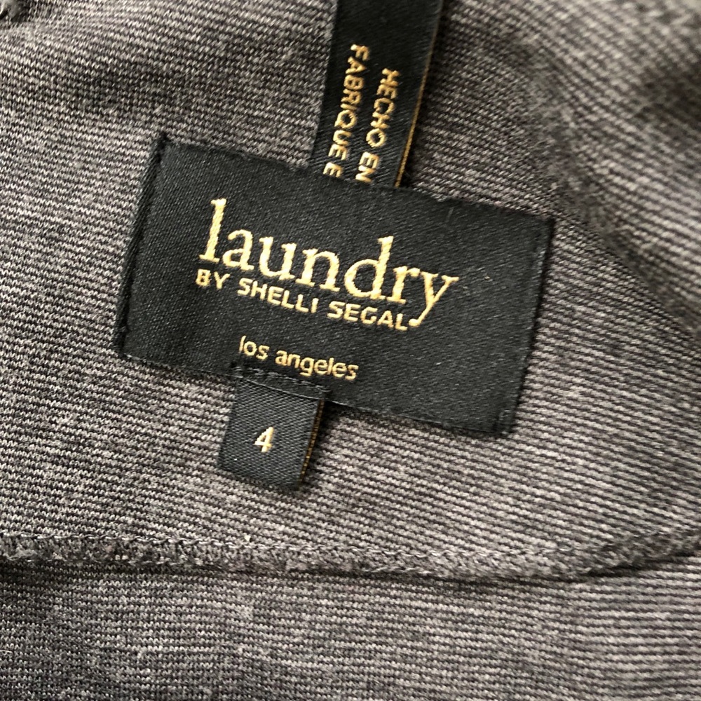 Grey and Black dress laundry by Shelli Segal - Picture 5 of 5